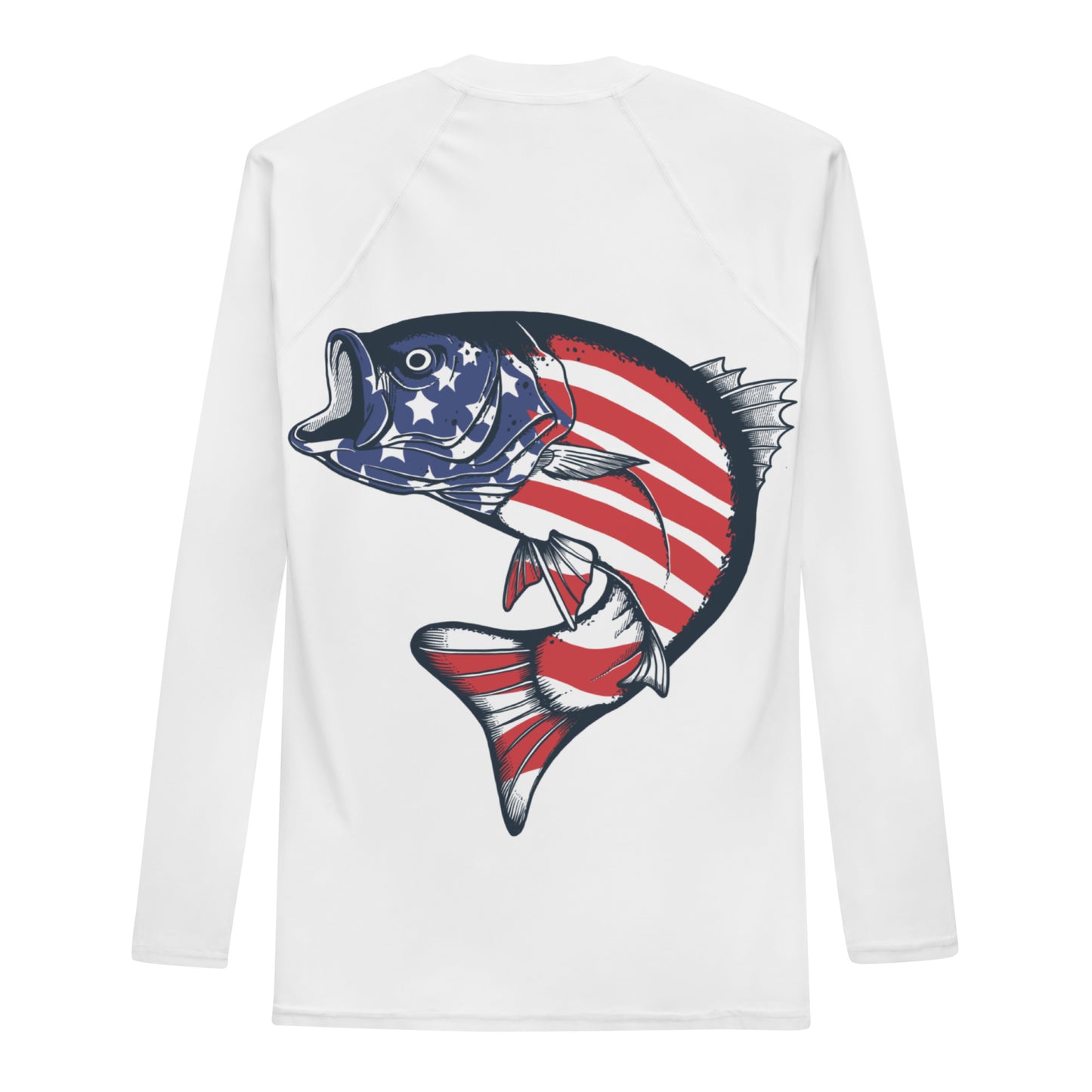 'American Striper' Men's Rash Guard Sport Shirt **UPF 50+" Protection