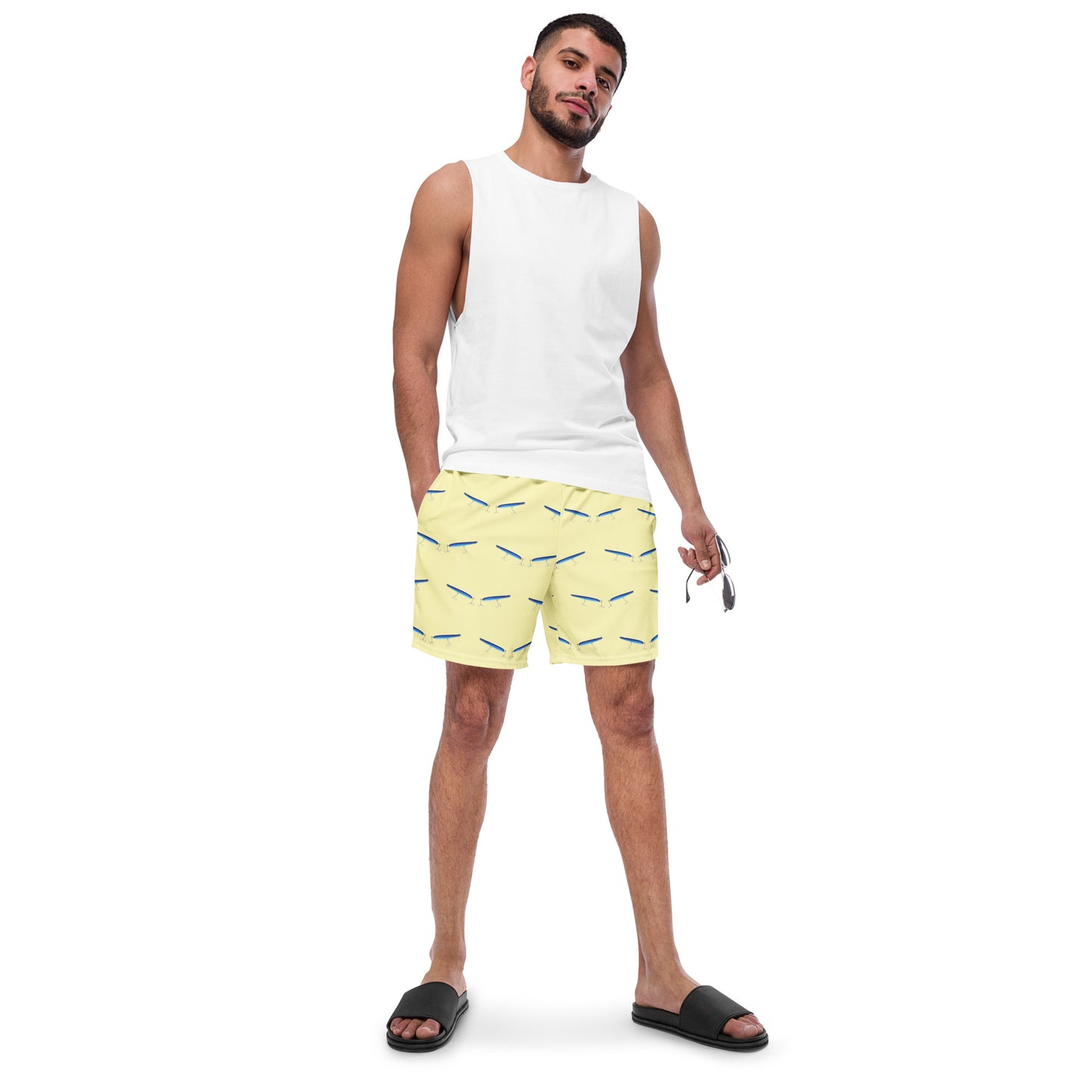'Pencil Popper' Striped Bass Lure Swim Trunks