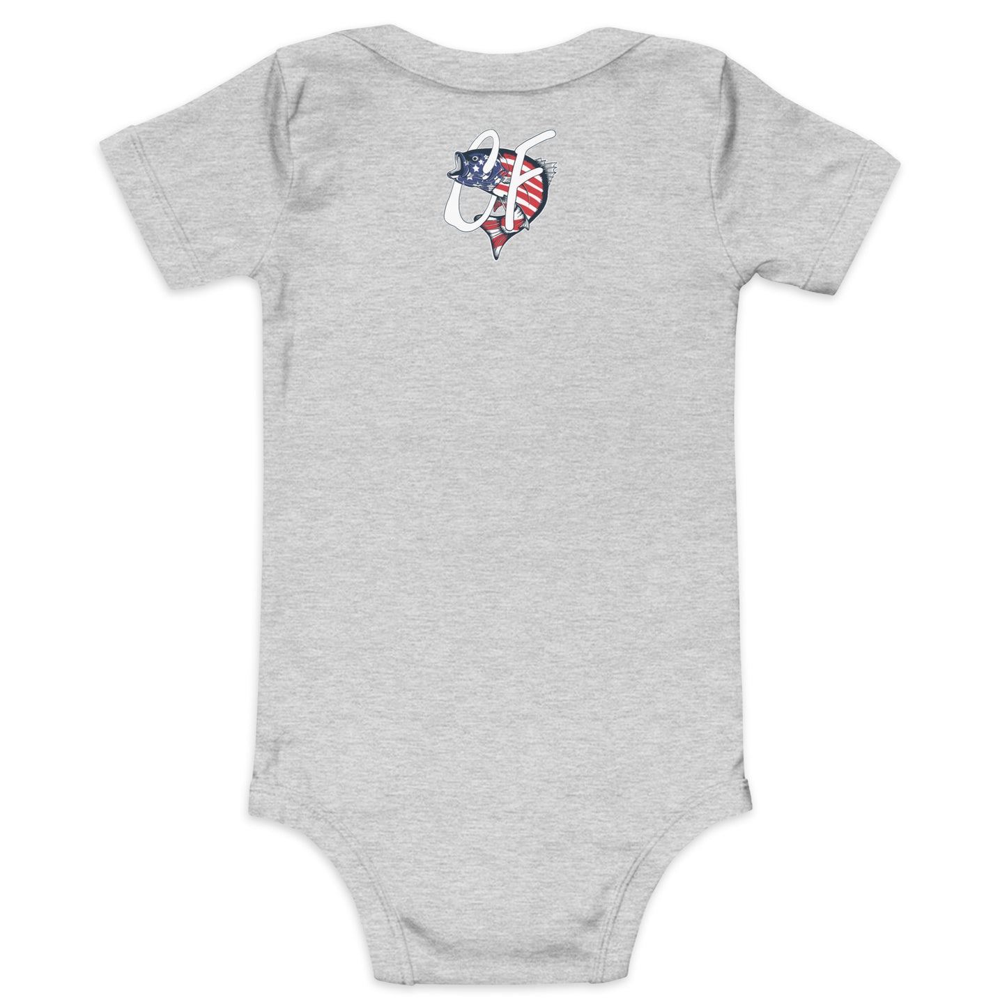 'American Swordfish' Baby Short Sleeve One Piece