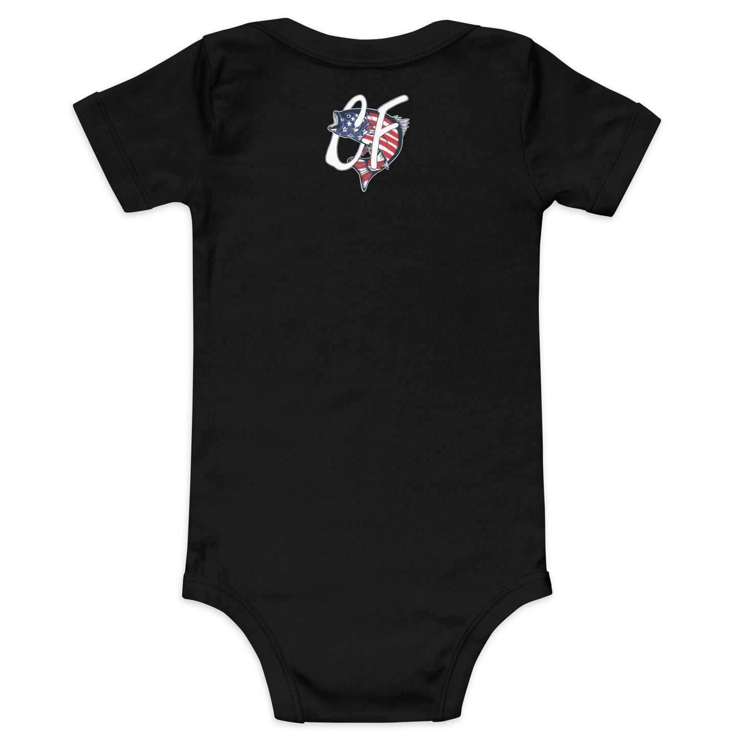 'American Swordfish' Baby Short Sleeve One Piece