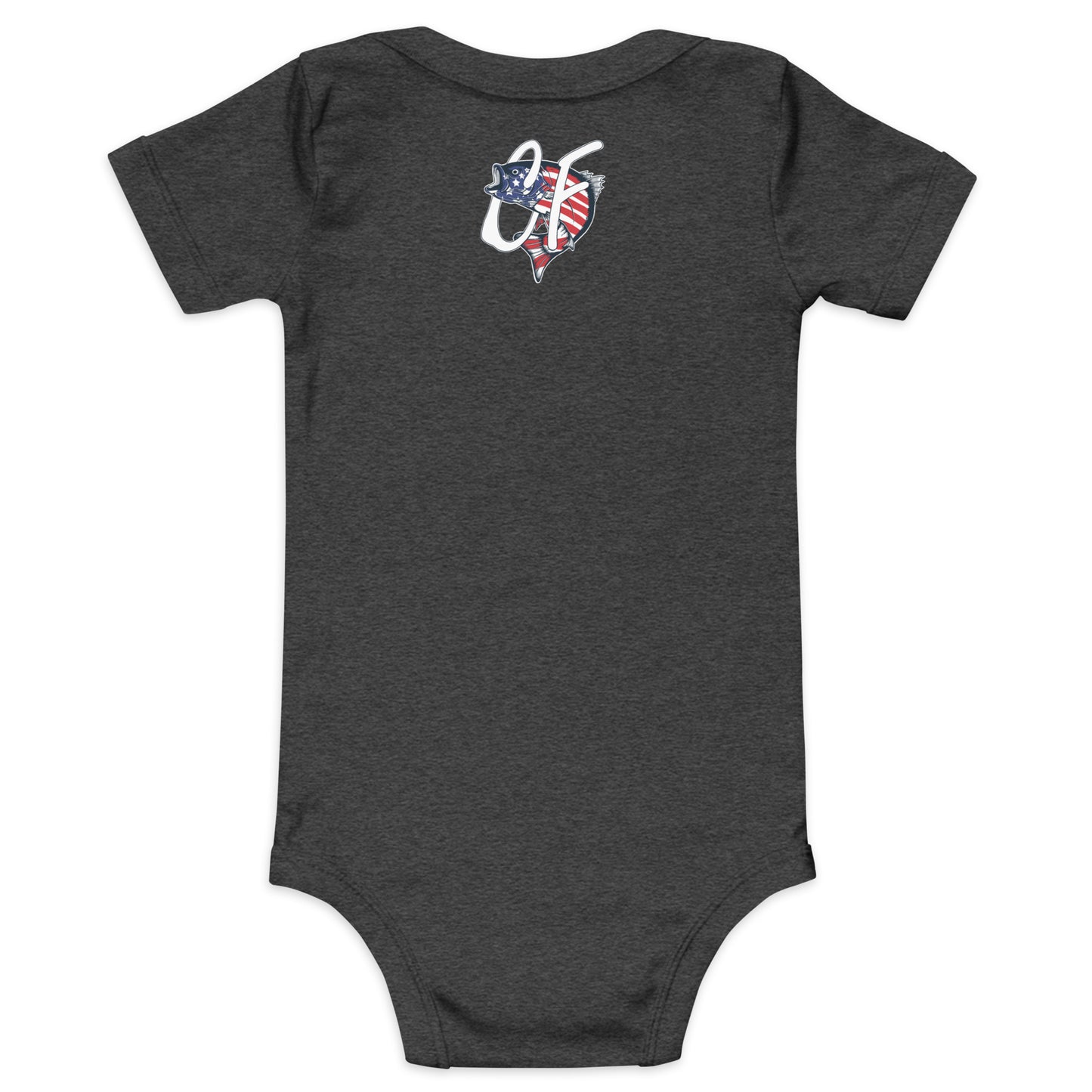 'American Swordfish' Baby Short Sleeve One Piece
