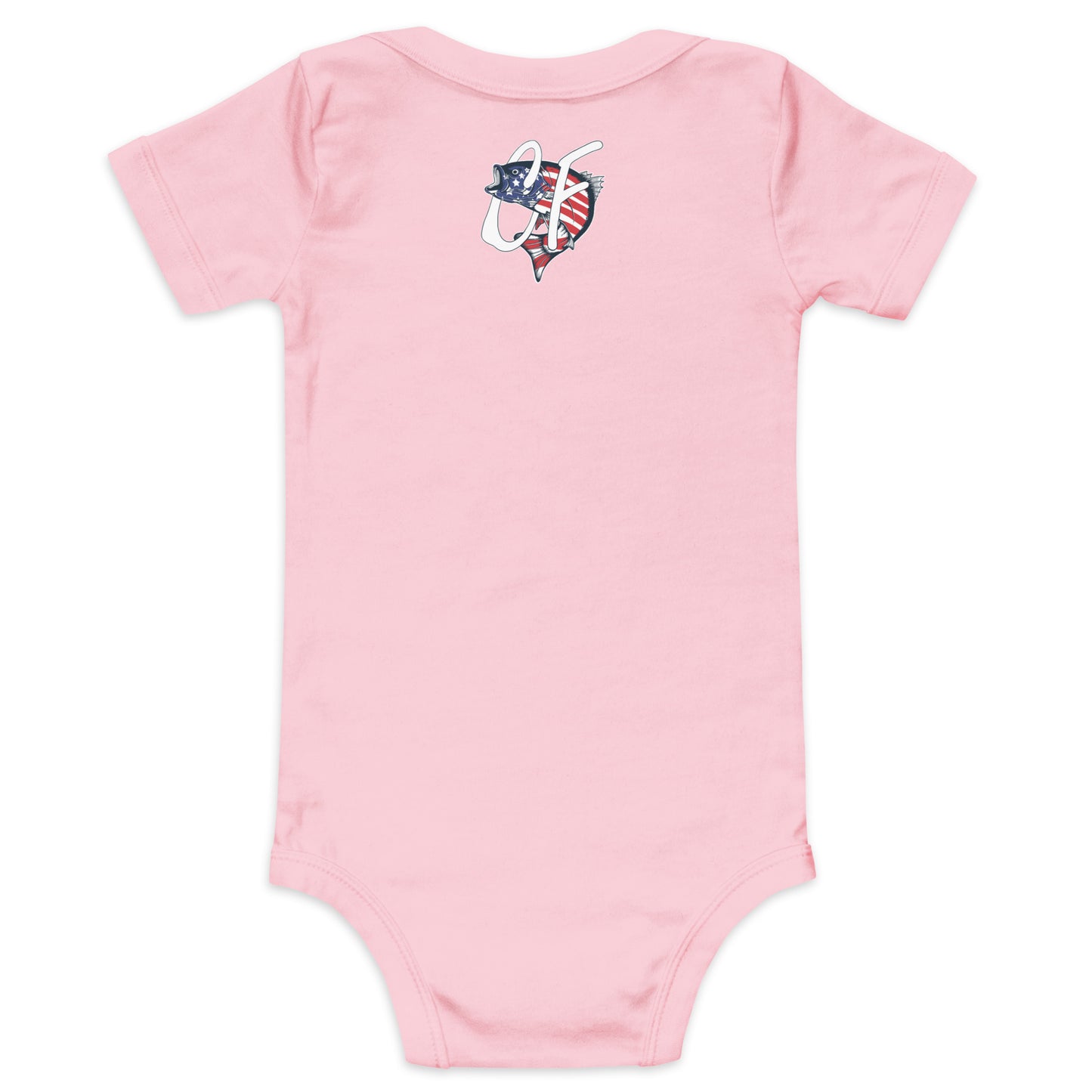 'American Swordfish' Baby Short Sleeve One Piece