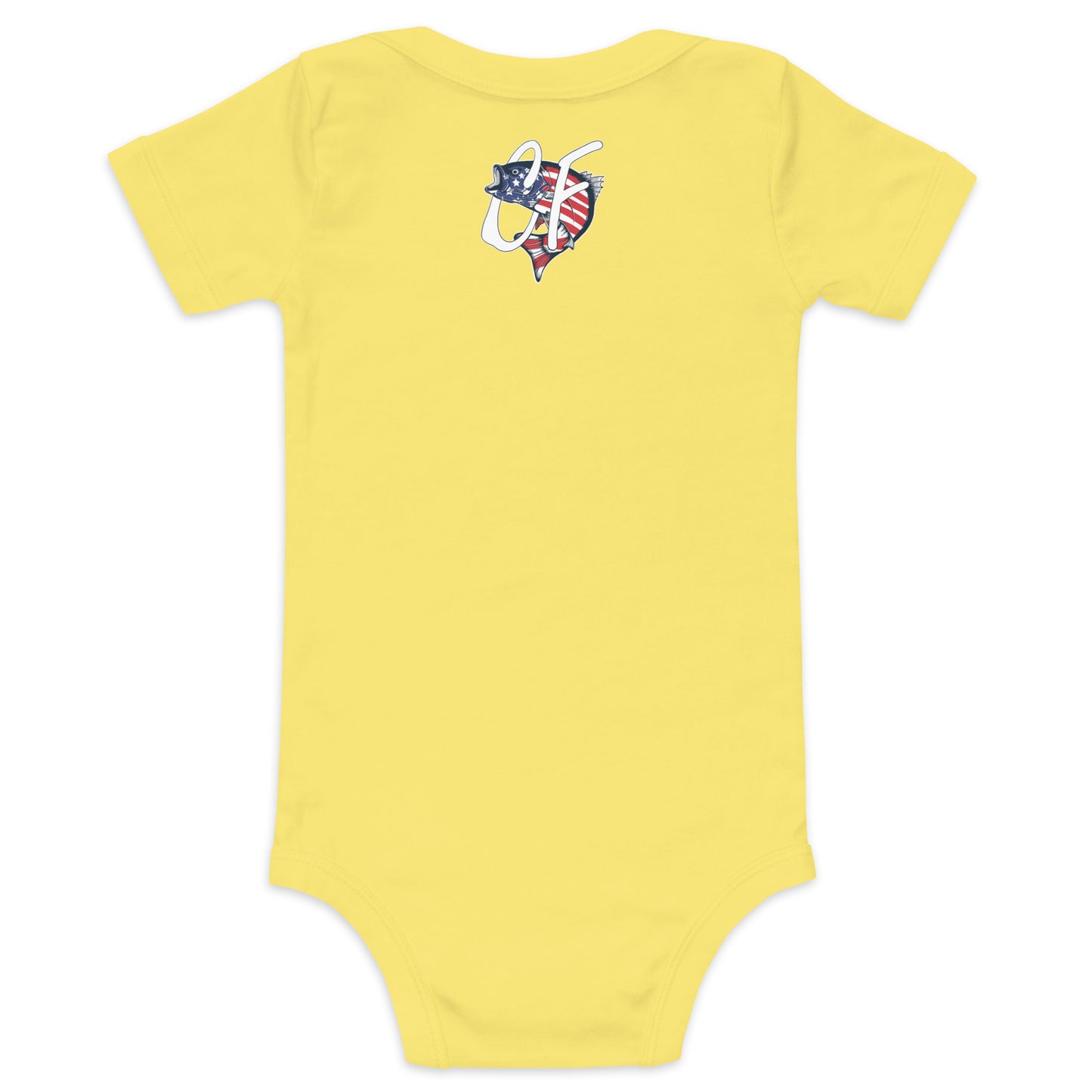 'American Swordfish' Baby Short Sleeve One Piece