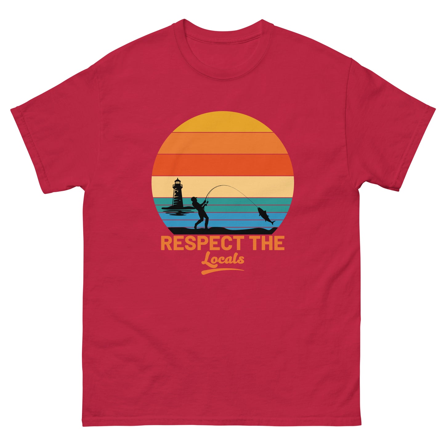 'Respect the Locals' Graphic T Shirt
