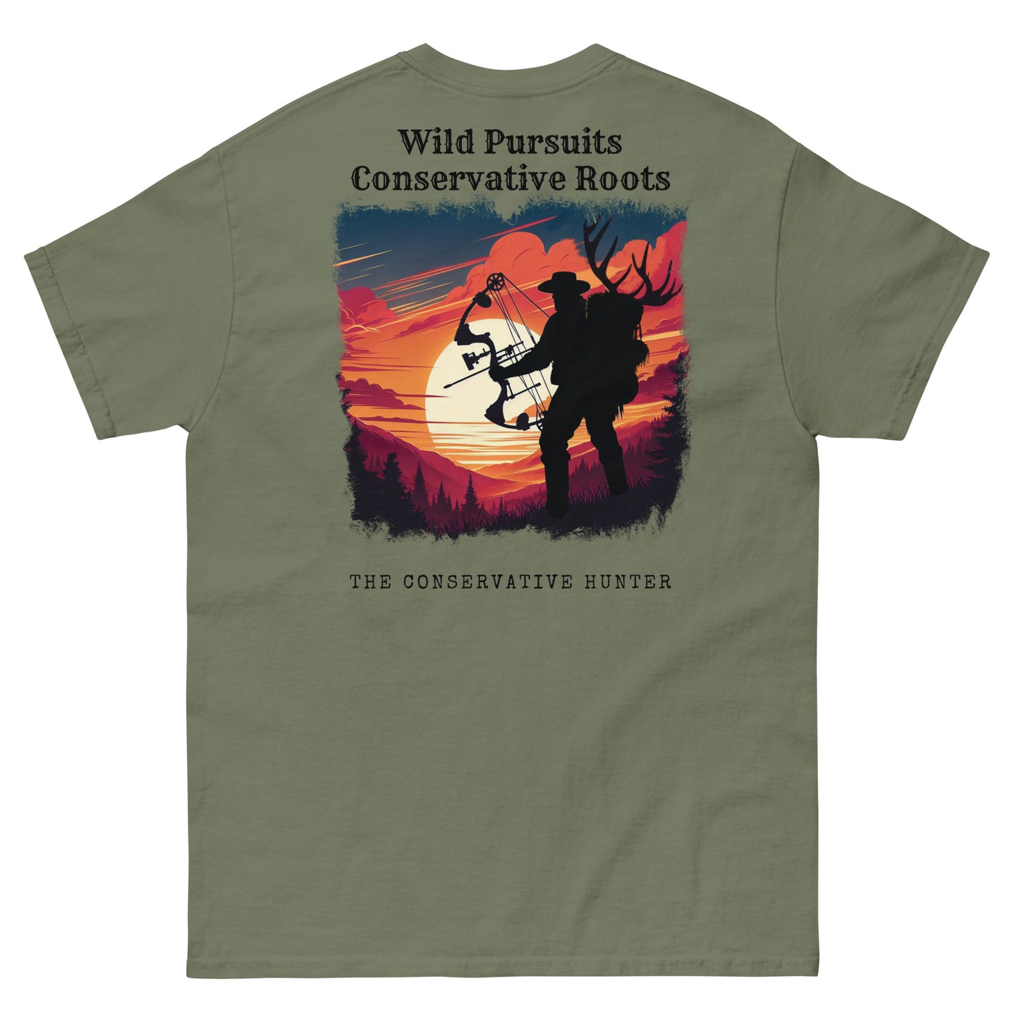 'Wild Pursuits' Graphic T Shirt