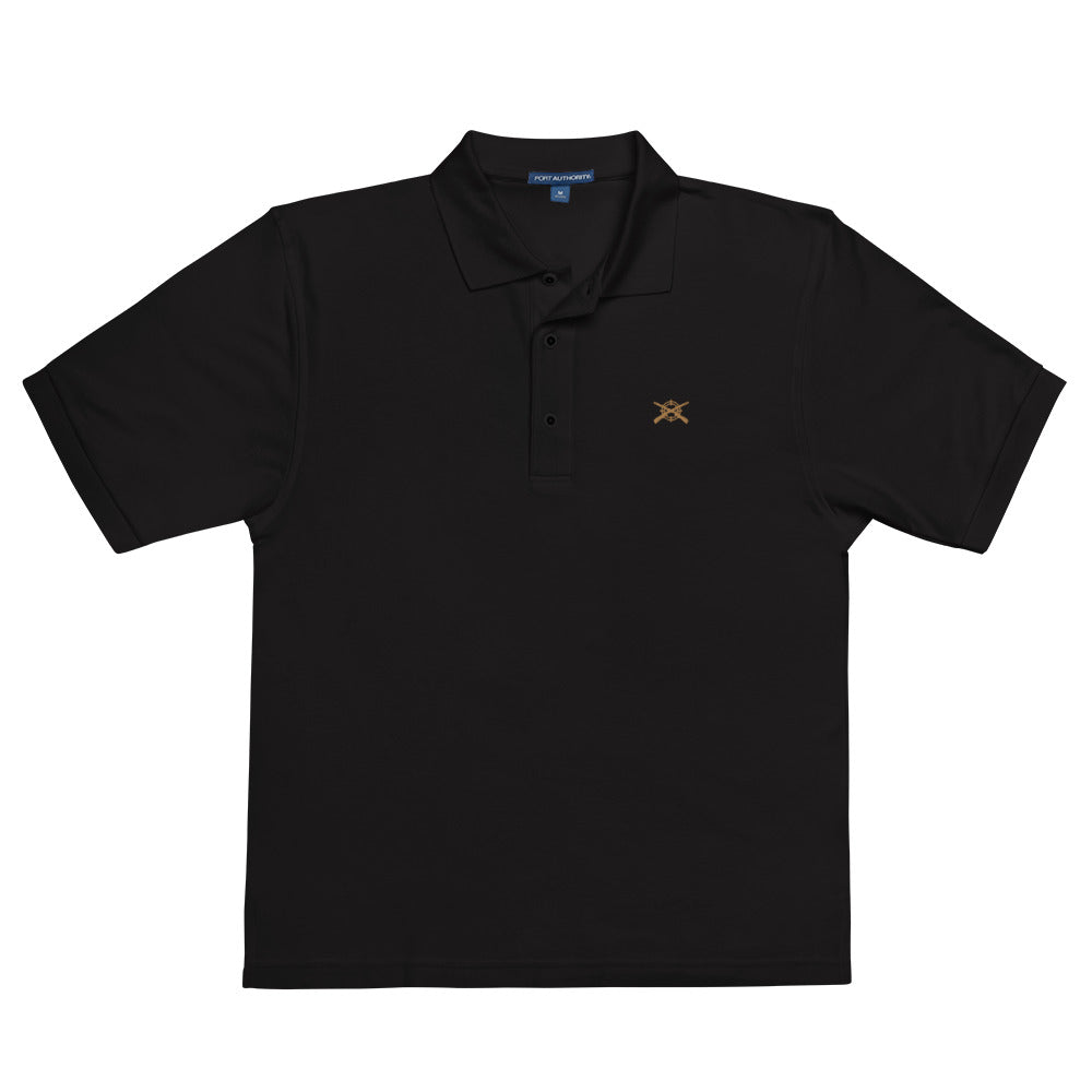 'Shotguns and Crosshairs' Men's Premium Polo