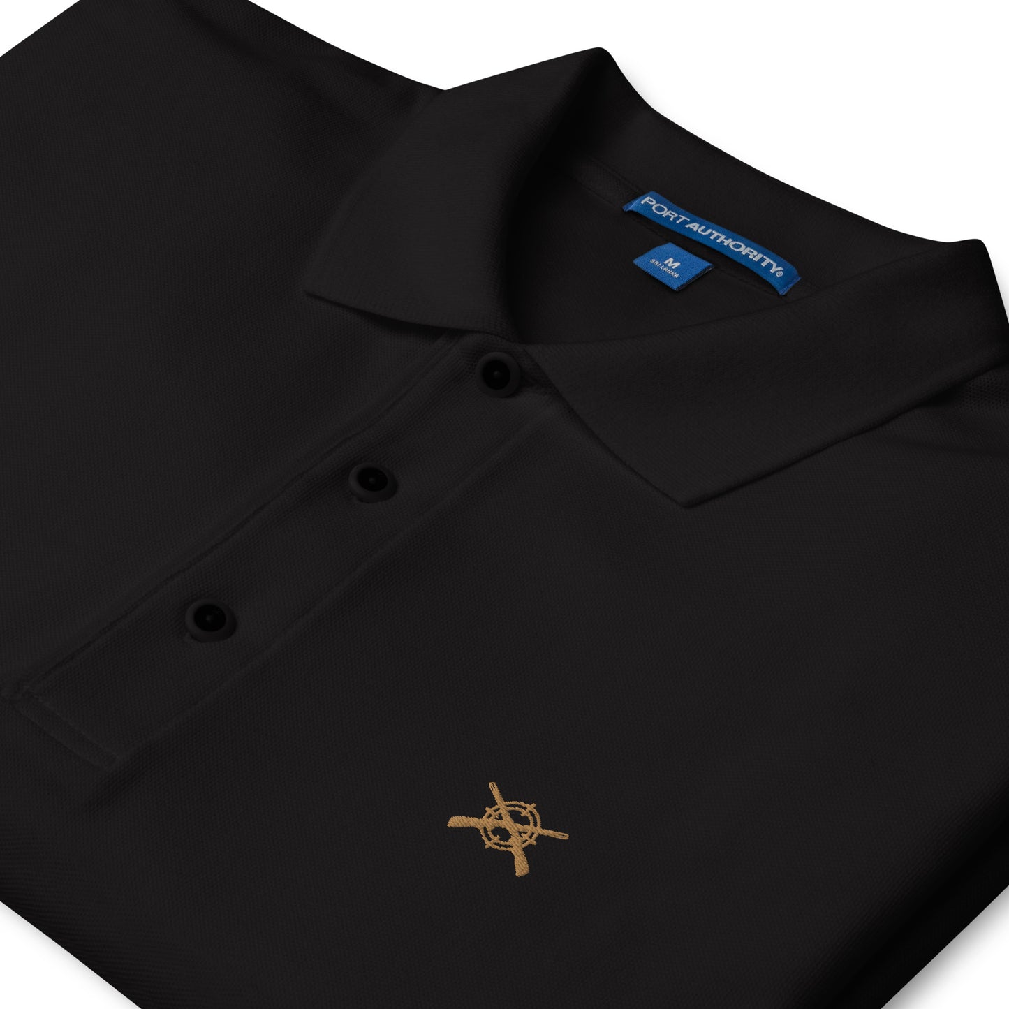 'Shotguns and Crosshairs' Men's Premium Polo