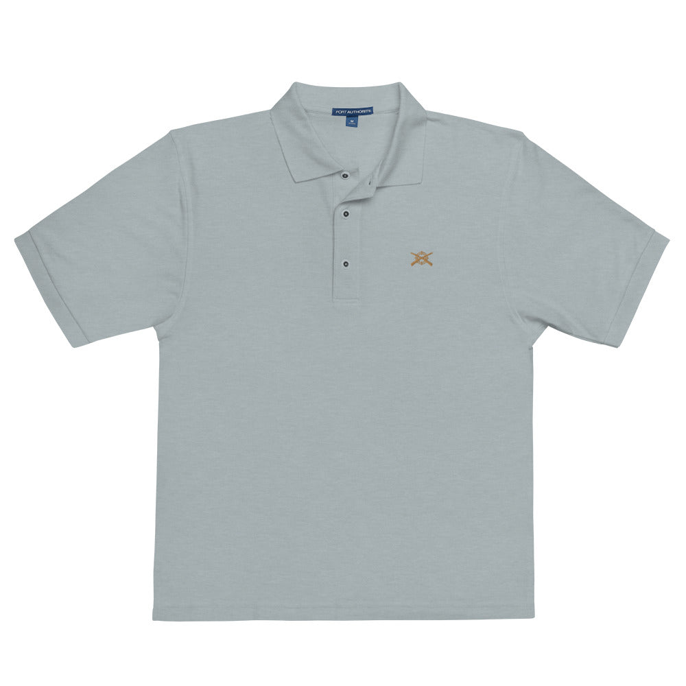 'Shotguns and Crosshairs' Men's Premium Polo