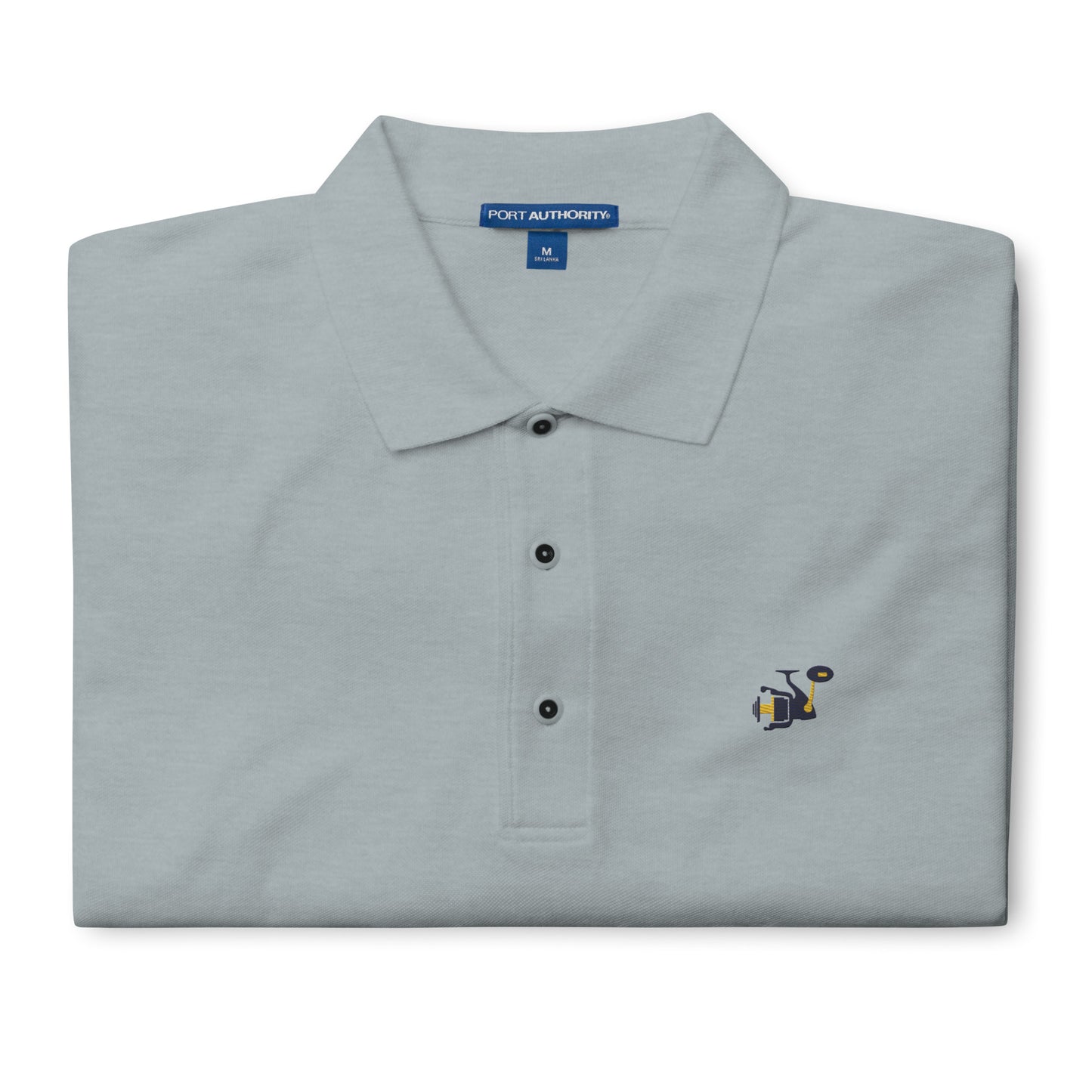 'Spinning Reel' Men's Premium Polo