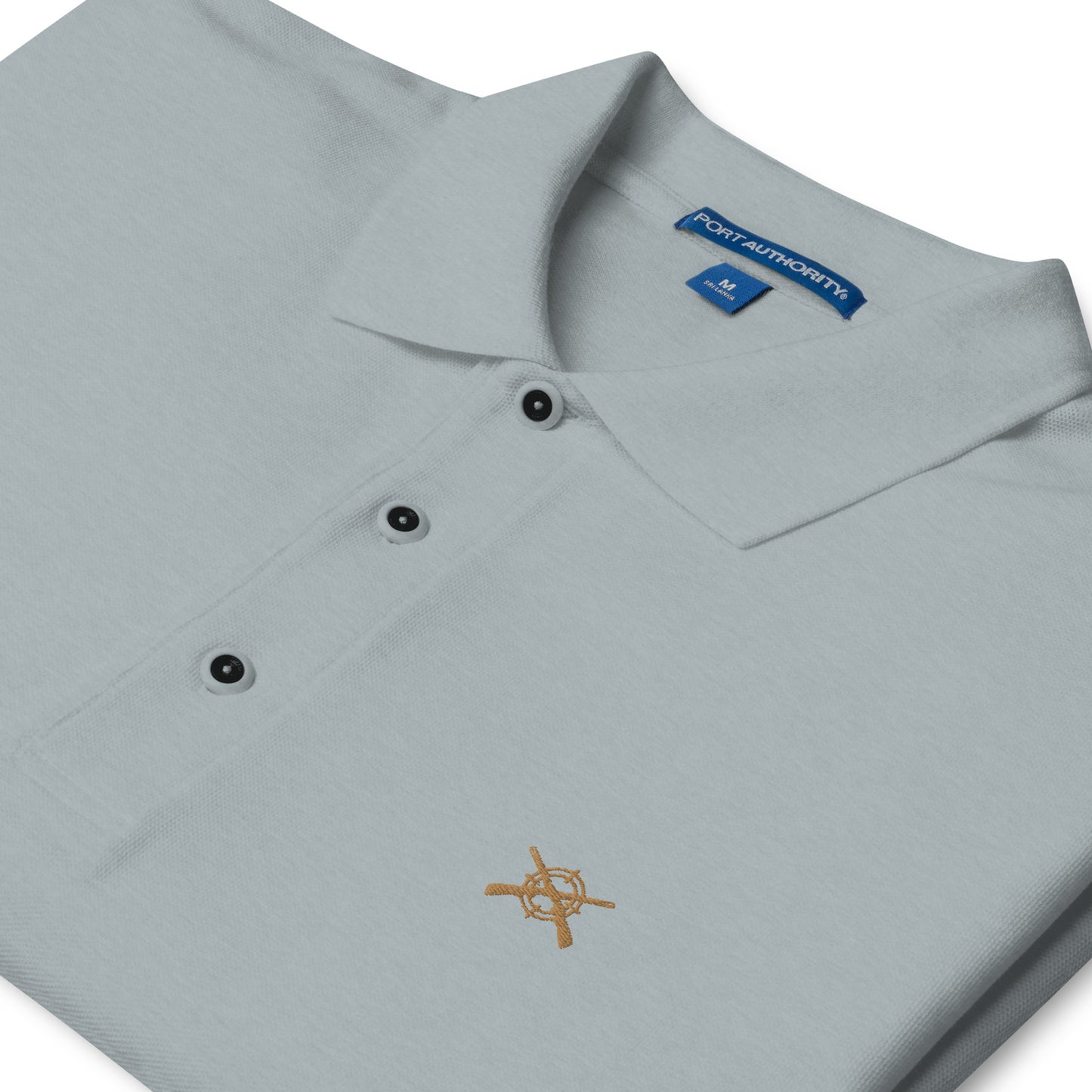 'Shotguns and Crosshairs' Men's Premium Polo