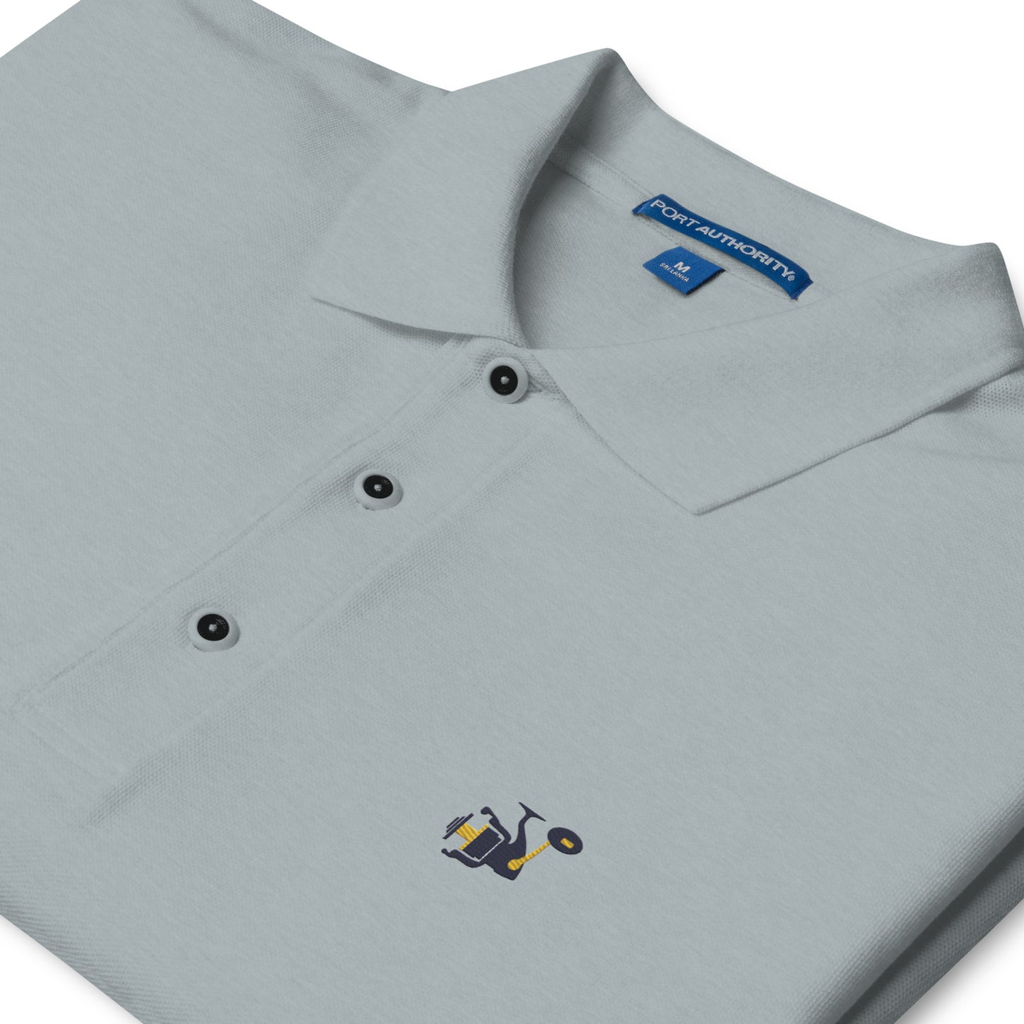 'Spinning Reel' Men's Premium Polo
