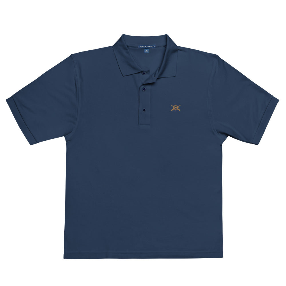 'Shotguns and Crosshairs' Men's Premium Polo