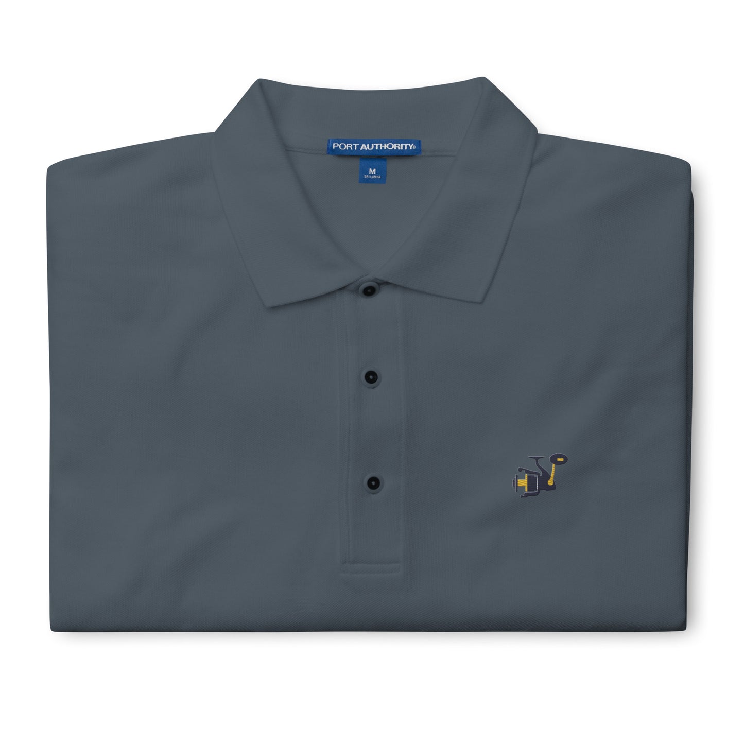 'Spinning Reel' Men's Premium Polo