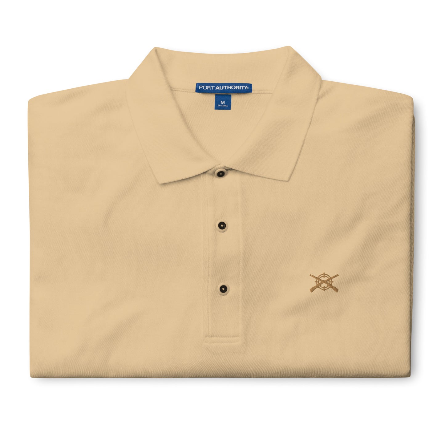 'Shotguns and Crosshairs' Men's Premium Polo