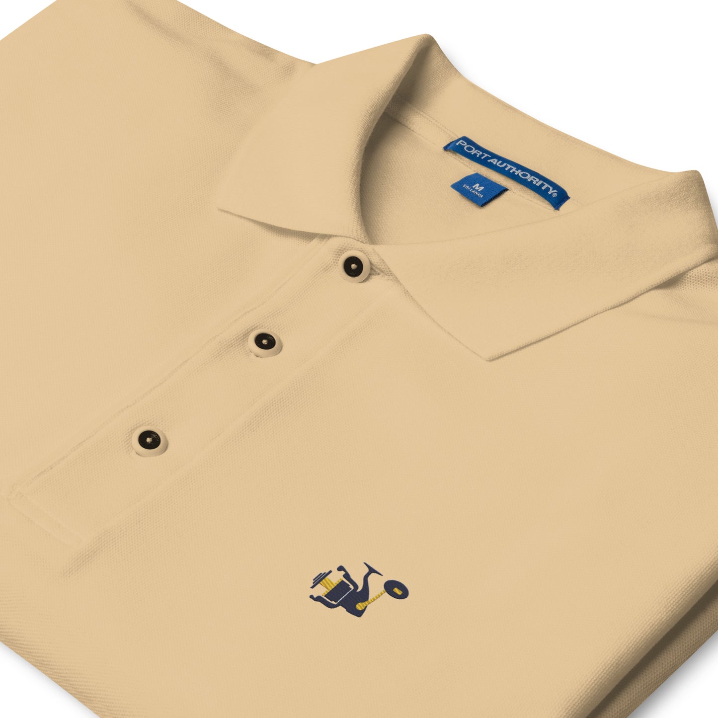 'Spinning Reel' Men's Premium Polo