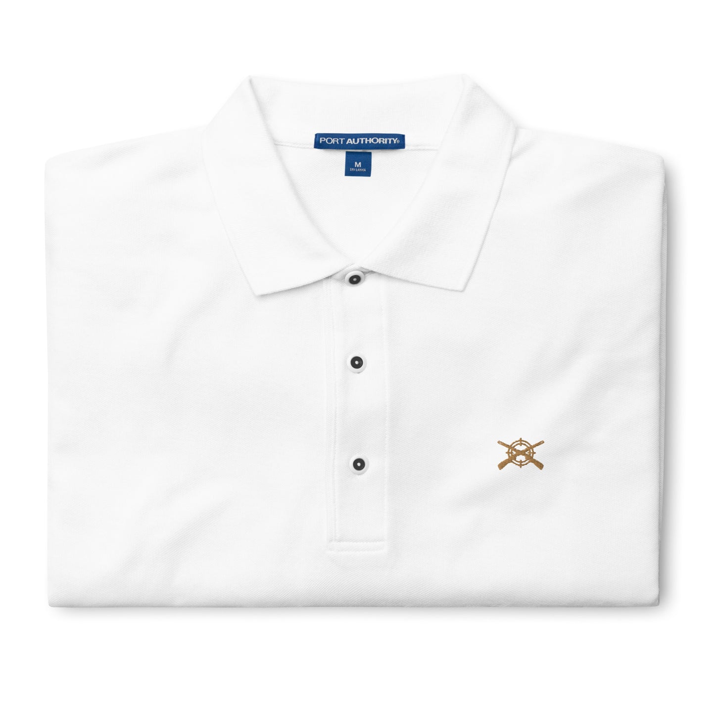 'Shotguns and Crosshairs' Men's Premium Polo