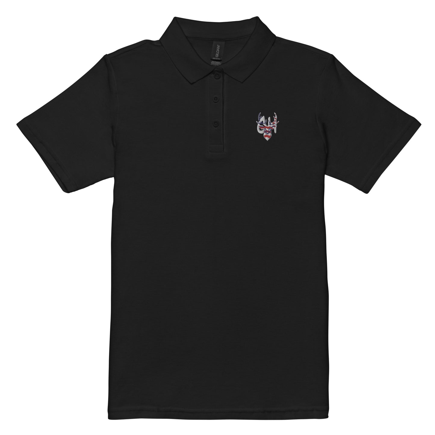 'American Buck' Whitetail Deer Logo Women’s Polo Shirt
