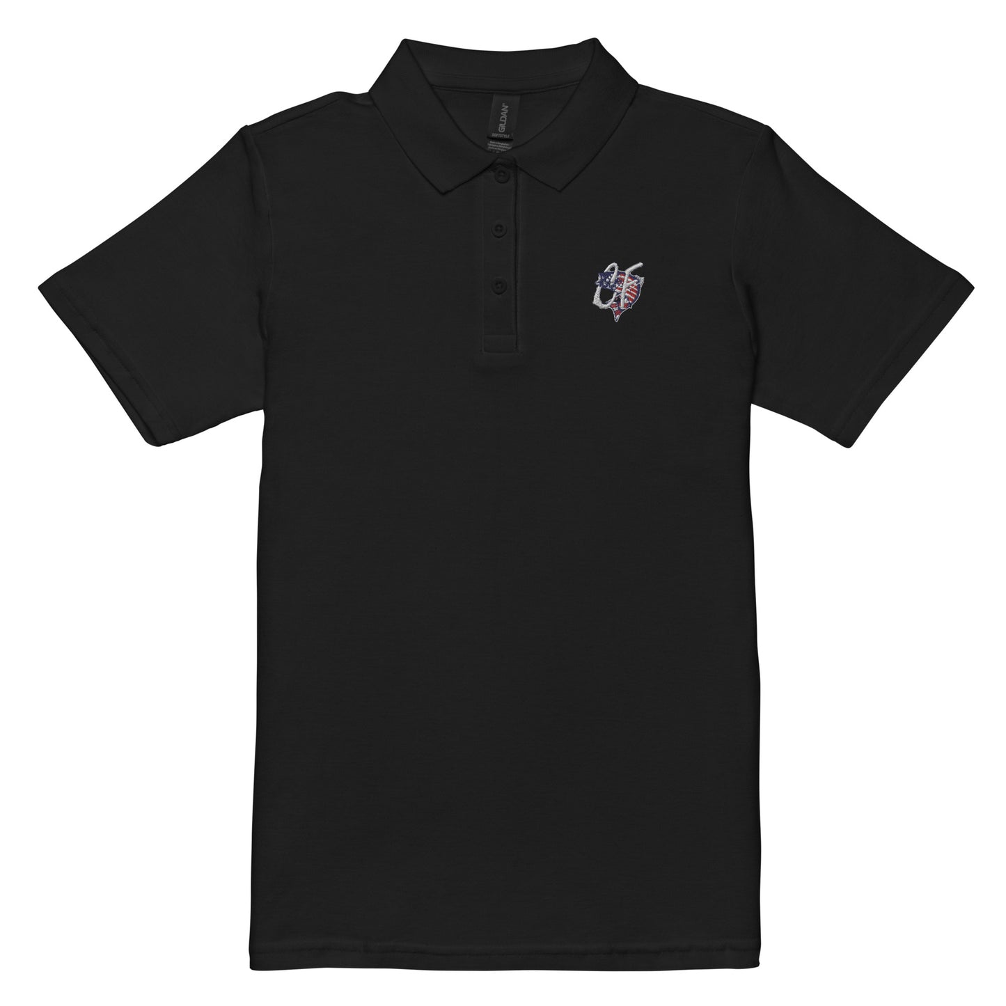 'American Striper' Striped Bass Logo Women’s Polo Shirt
