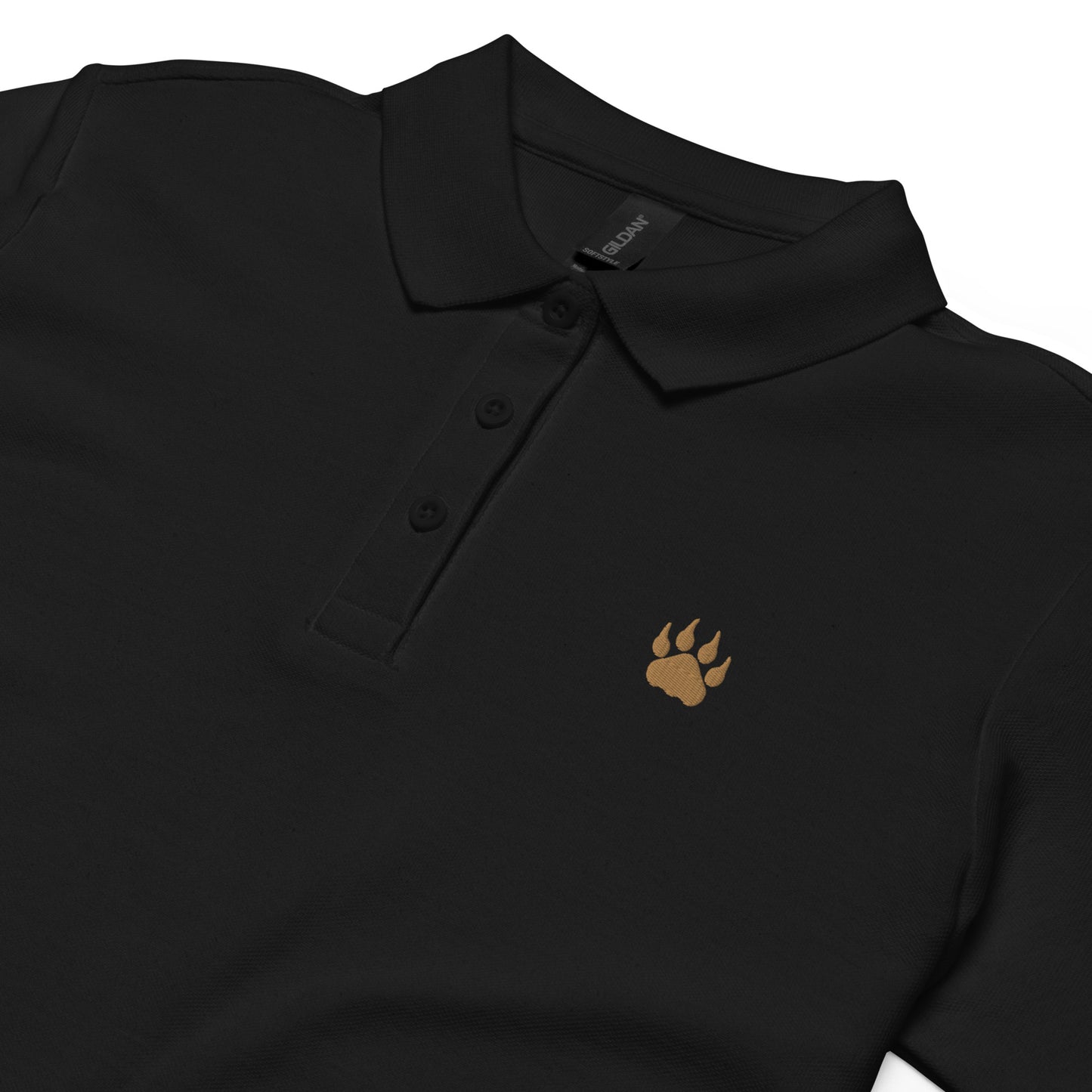 'Bear Paw Print' Women’s Polo Shirt