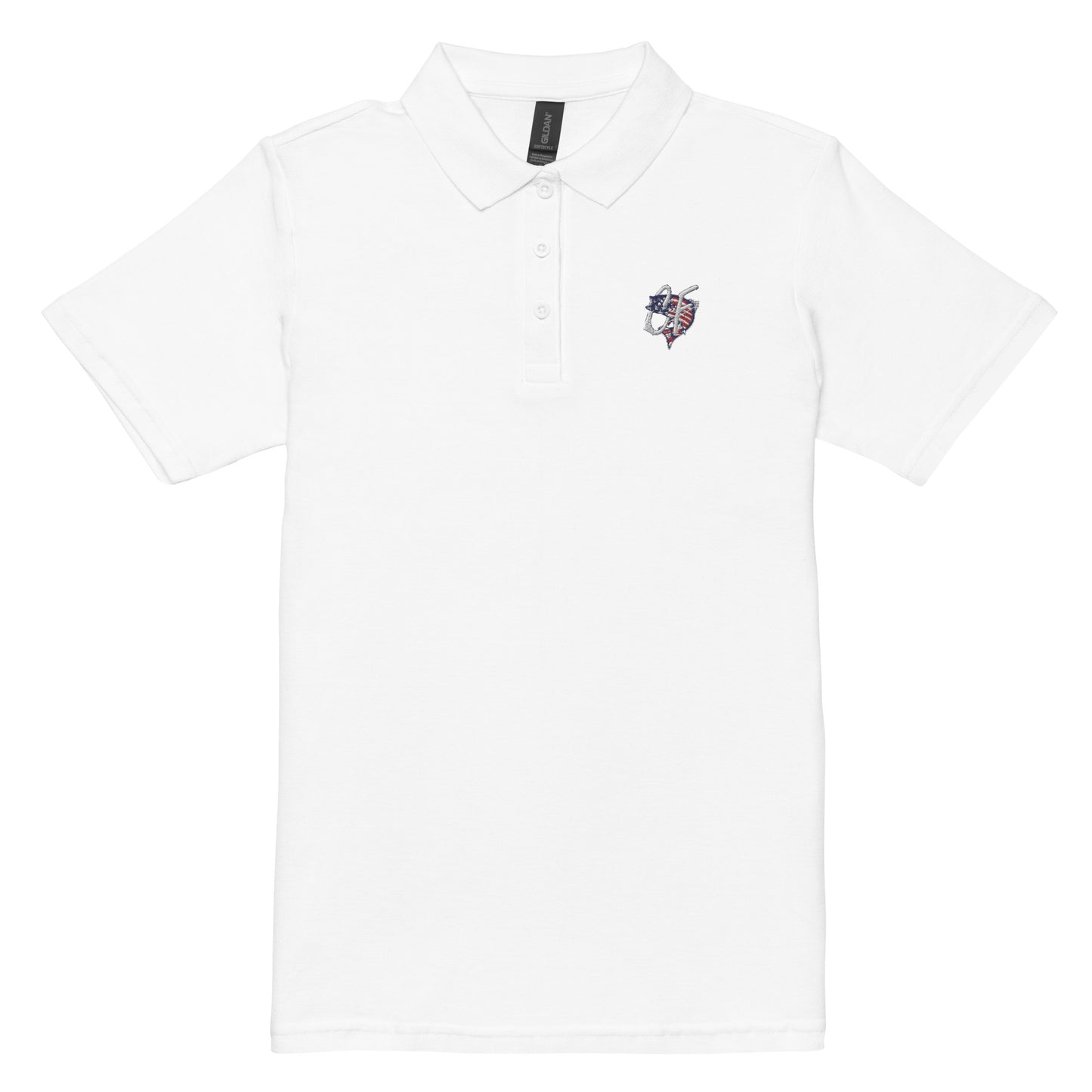 'American Striper' Striped Bass Logo Women’s Polo Shirt