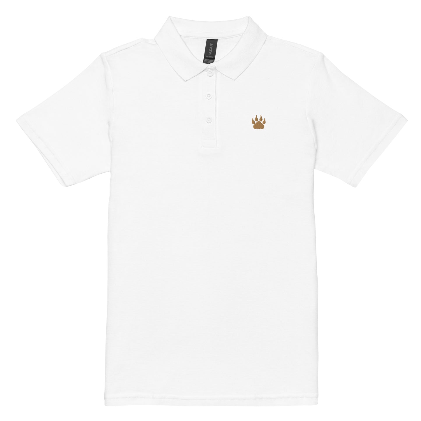 'Bear Paw Print' Women’s Polo Shirt