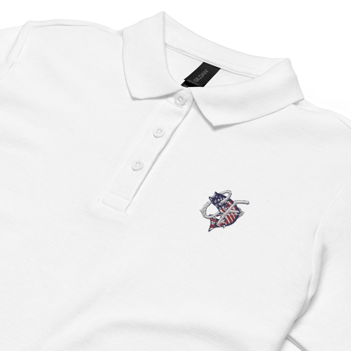 'American Striper' Striped Bass Logo Women’s Polo Shirt