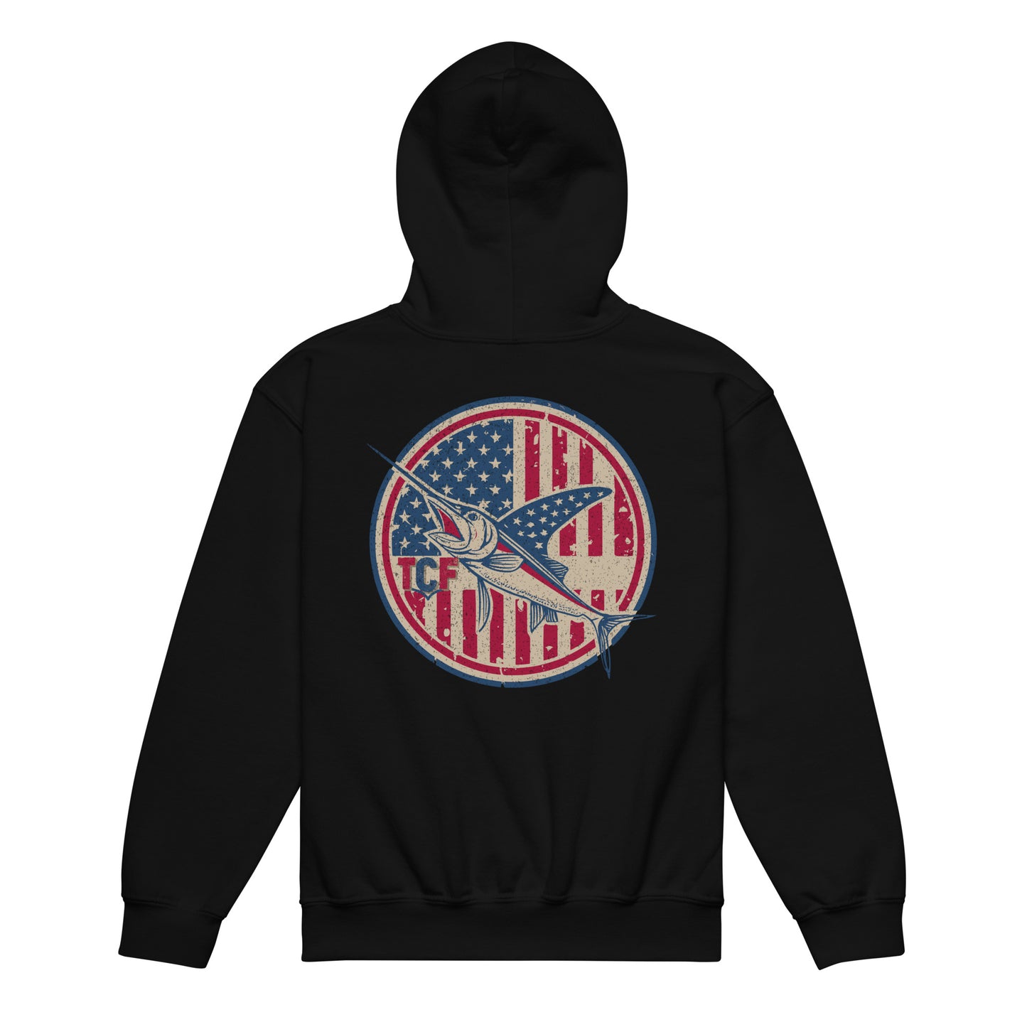 'American Swordfish' Youth Hooded Sweatshirt