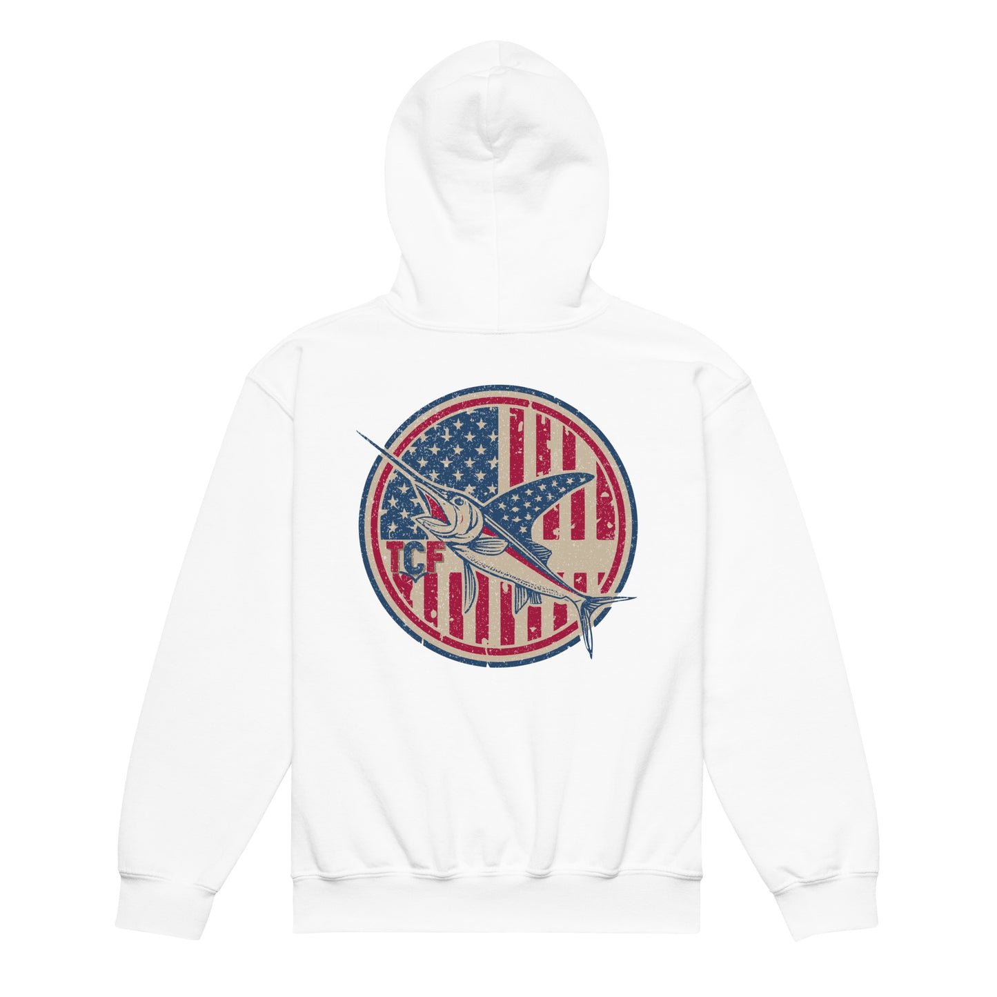 'American Swordfish' Youth Hooded Sweatshirt