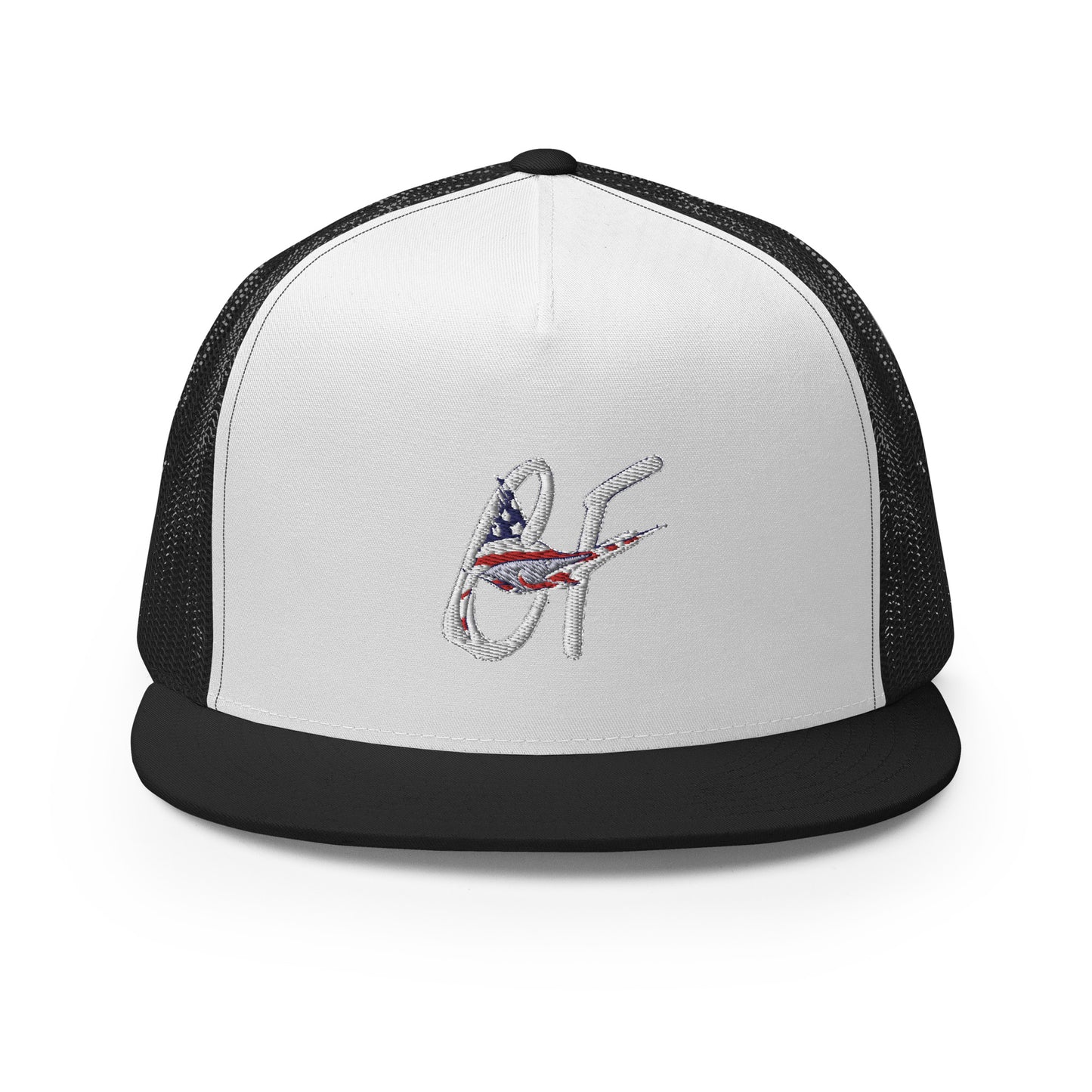 "American Marlin" Logo Trucker Cap