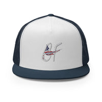 "American Marlin" Logo Trucker Cap