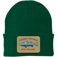 'Striper Republic' New England Patch Beanie