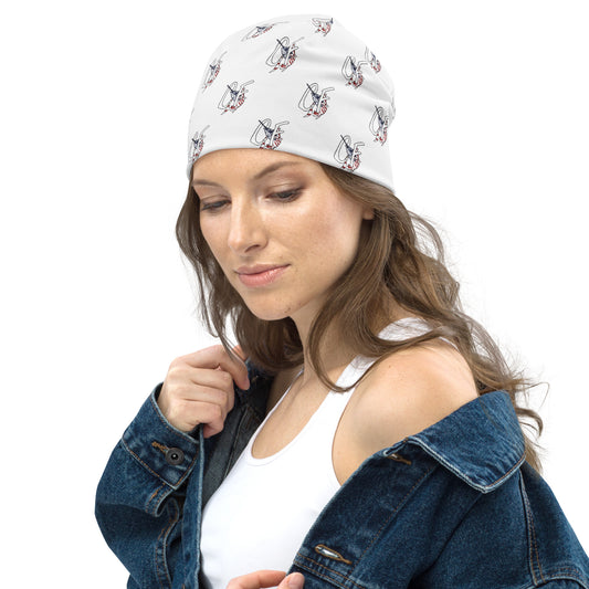 'The Conservative Fisherman' Signature All-Over Print Beanie