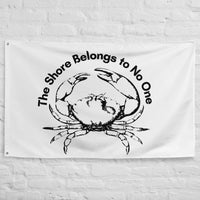 'The Shore Belongs to No One' Flag