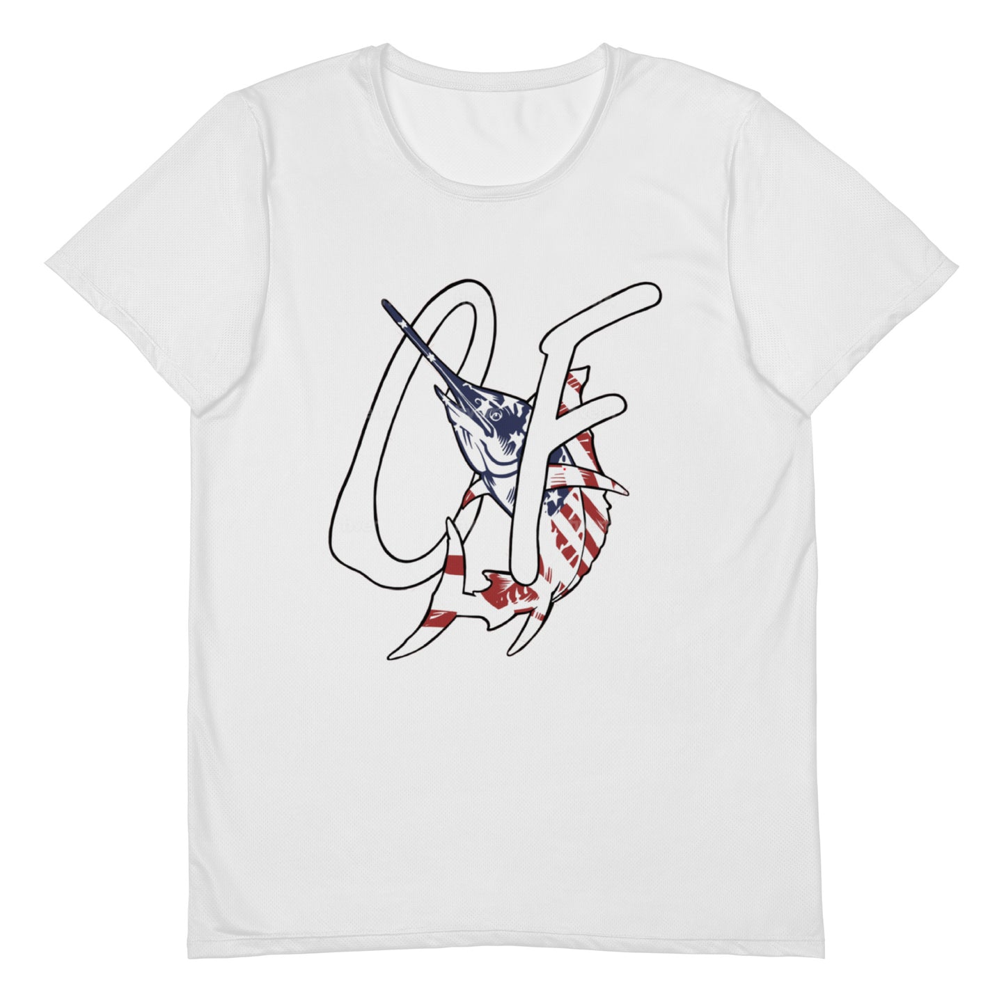 "Catch of the Day" Large Graphic Athletic T-shirt