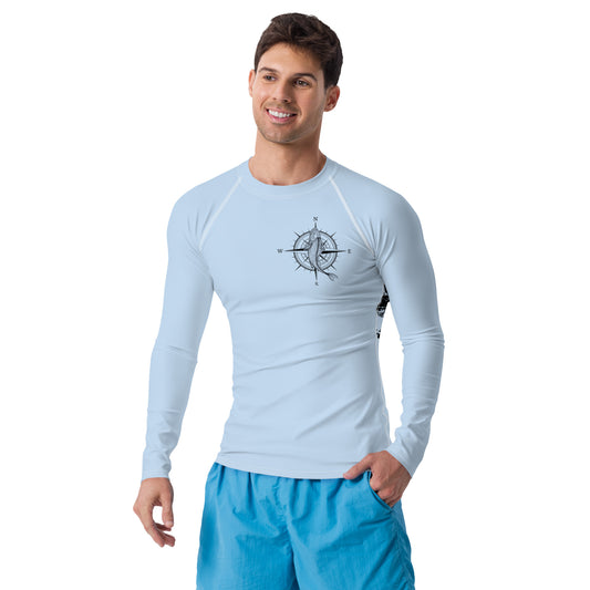 'Striper Republic of Montauk' Men's Rash Guard