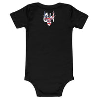 'God, Guns, Great Outdoors' Baby Short Sleeve One Piece