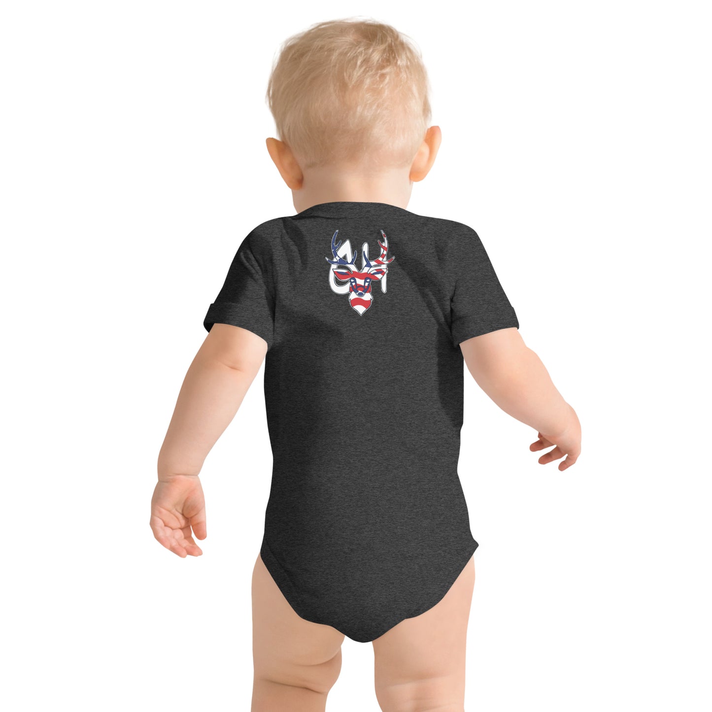 'God, Guns, Great Outdoors' Baby Short Sleeve One Piece
