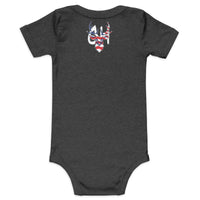 'God, Guns, Great Outdoors' Baby Short Sleeve One Piece