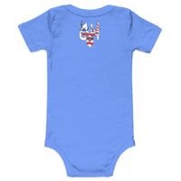 'God, Guns, Great Outdoors' Baby Short Sleeve One Piece