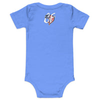 'American Swordfish' Baby Short Sleeve One Piece