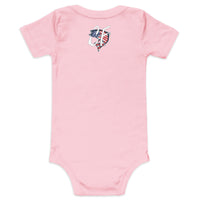 'American Swordfish' Baby Short Sleeve One Piece