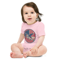 'American Swordfish' Baby Short Sleeve One Piece