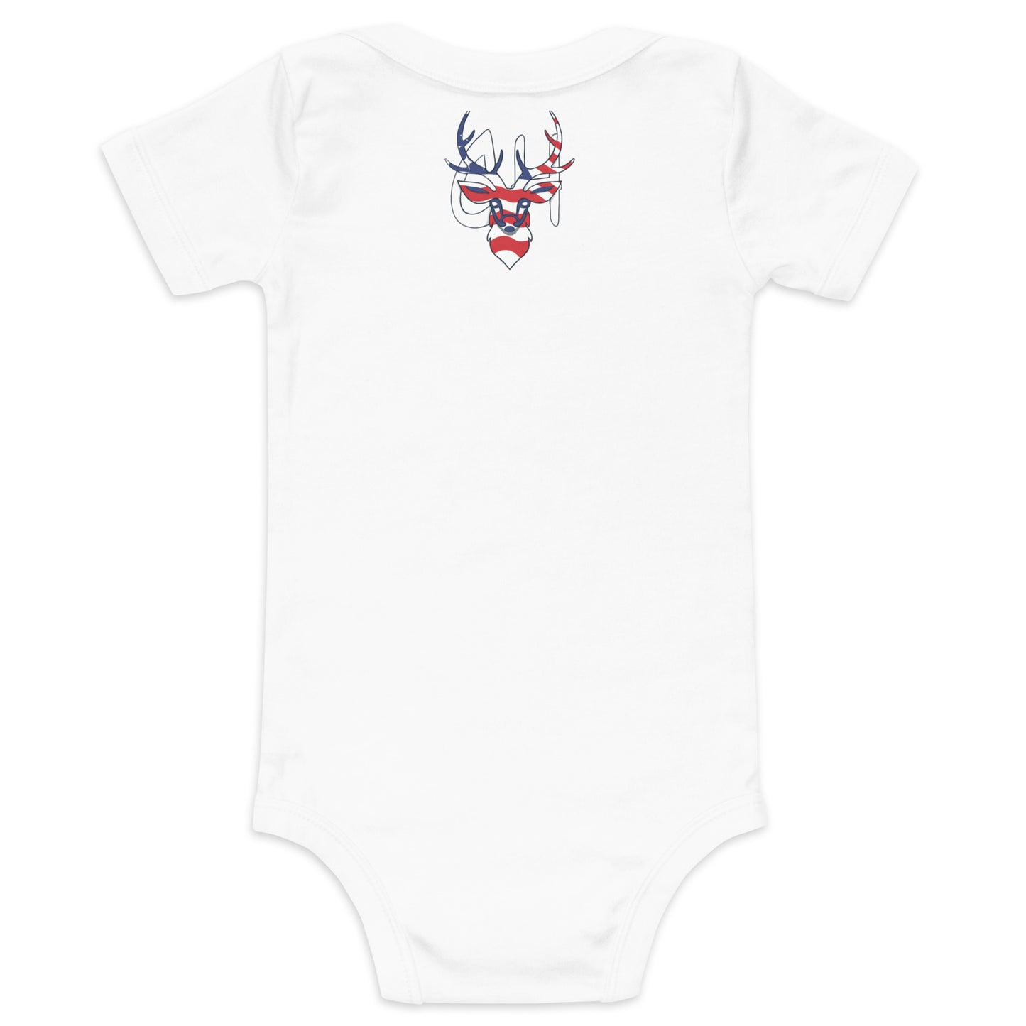 'God, Guns, Great Outdoors' Baby Short Sleeve One Piece