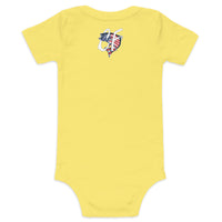 'American Swordfish' Baby Short Sleeve One Piece
