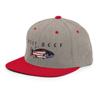 'Reef Beef' American Blackfish Mashup (Dark) Snapback Hat