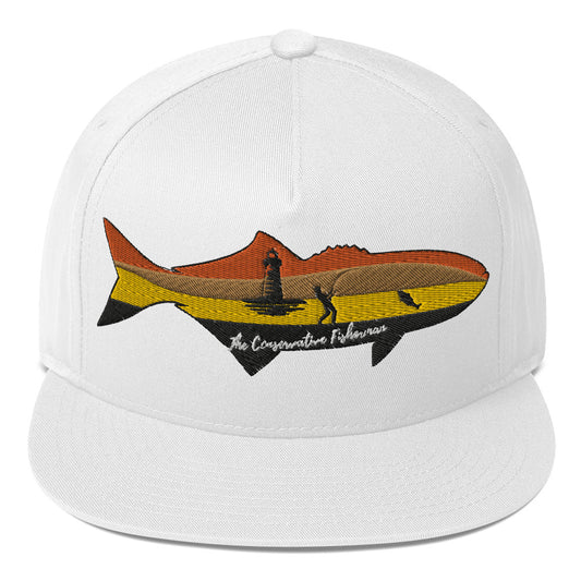 Shop Conservative Fisherman's Flat Bill Cap-Limited Edition