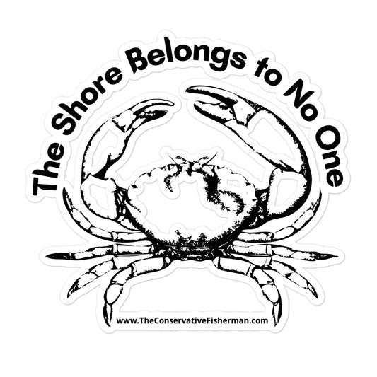'The Shore Belongs to No One' Know Your Rights Sticker