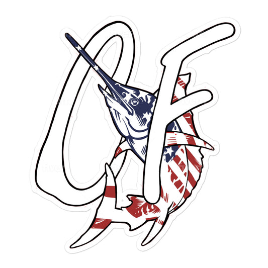 'The Conservative Fisherman' Signature Logo Sticker