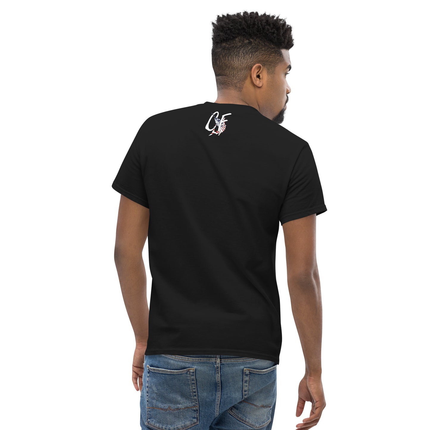 'United by Stripes' Striper Graphic T Shirt