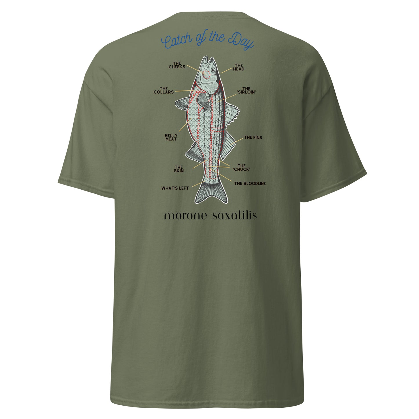 "Catch of the Day" Graphic T Shirt